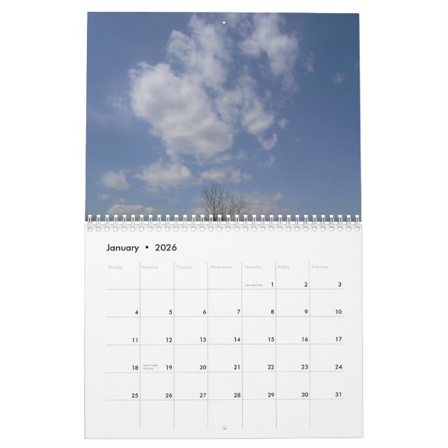 Moln 2009 kalender (Jan 2026)