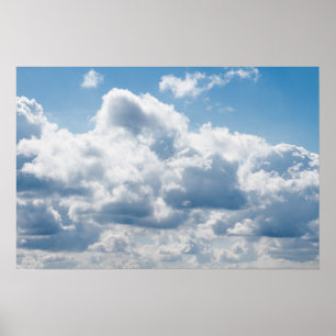 moln-388922 BEAUTIFUL HIMLAR NATURE BLUE WHITE CLO Poster
