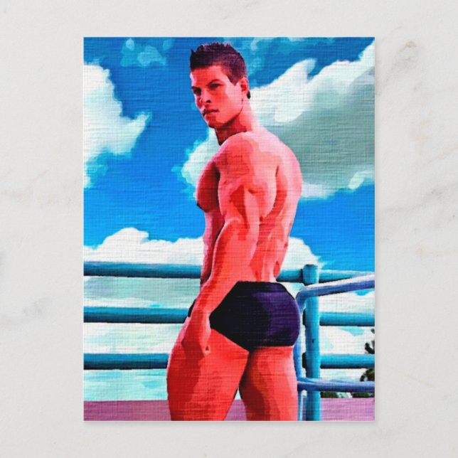 Moln 9-segment vykort (Framsida)