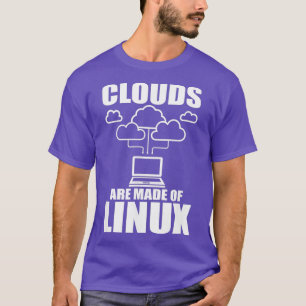 Moln är gjorda av Linu Programmer Sys Admin T Shirt