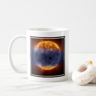 Moln av vätegas utanför exoplaneten Gj 3470b Kaffemugg