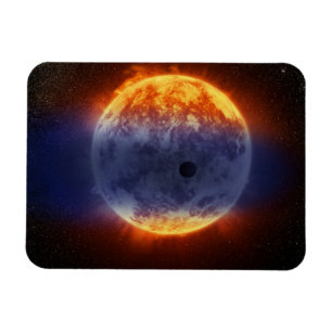 Moln av vätegas utanför exoplaneten Gj 3470b Magnet