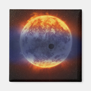 Moln av vätegas utanför exoplaneten Gj 3470b Magnet