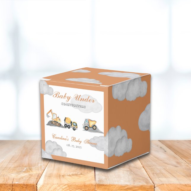 Moln baby under babyduschen presentaskar (Skapare uppladdad)