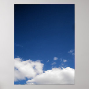 Moln & Blå himmel Poster utskrifter