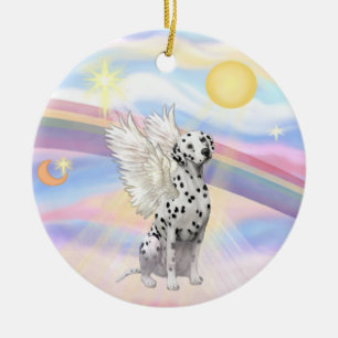 Moln - Dalmatien Julgransprydnad Keramik