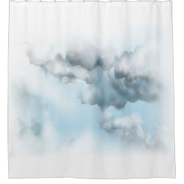 Moln duschgardiner