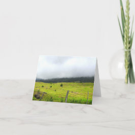 Moln fallande på pastualand Upcountry Kort