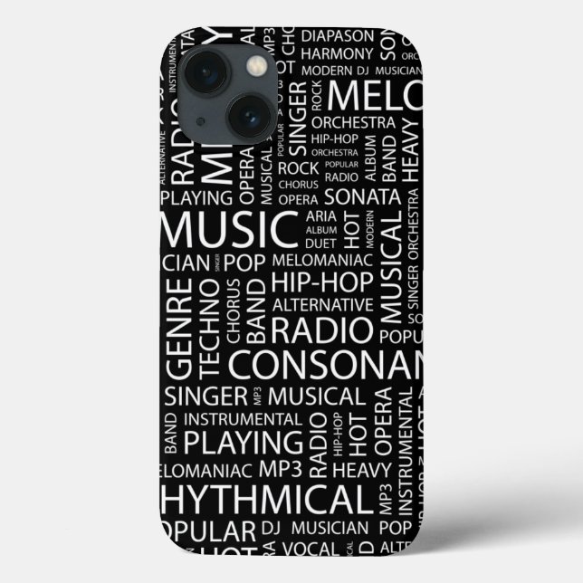 Moln för MUSIKmönsterord (Baksida)
