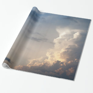 Moln för storm för himmel för Thunderhead Presentpapper