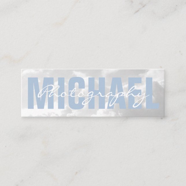 Moln | Fotografi Mini Visitkort (Framsida)