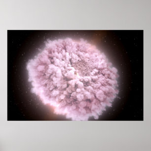 Moln från två neutronstjärnor poster
