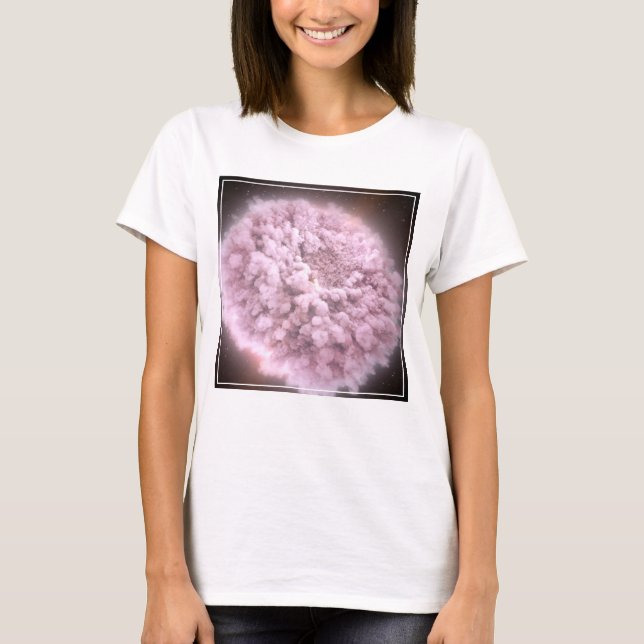 Moln från två neutronstjärnor t shirt (Framsida)