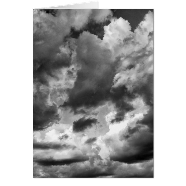 Moln Hälsningskort (Framsidan)