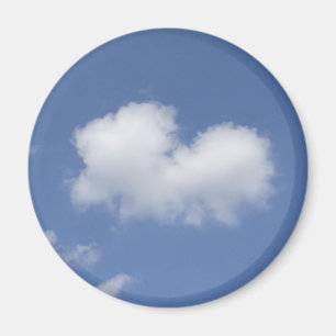 Moln hjärta magnet