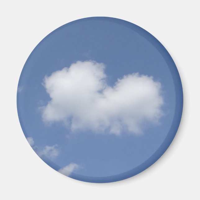 Moln hjärta  magnet (Framsidan)