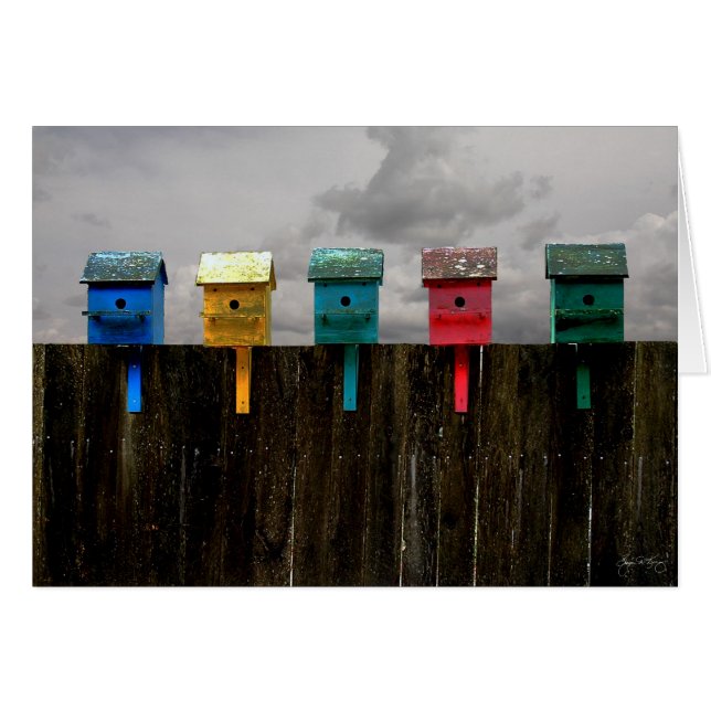 Moln i Flightpath: Card Hälsningskort (Framsidan Horizontal)