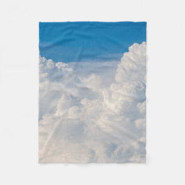 Moln i Himlar Fleecefilt