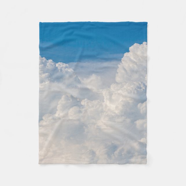 Moln i Himlar Fleecefilt (Framsidan)