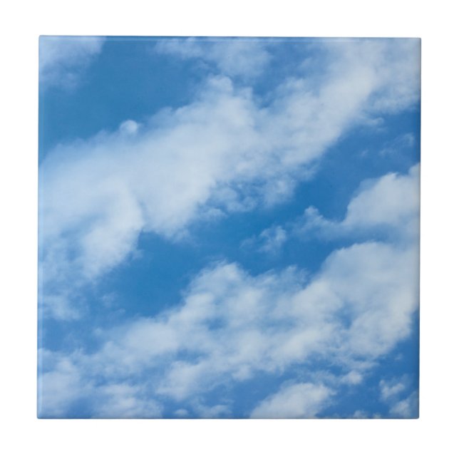 Moln i Himlar Kakelplatta (Framsidan)
