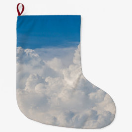 Moln i Himlar Stor Julstrumpa