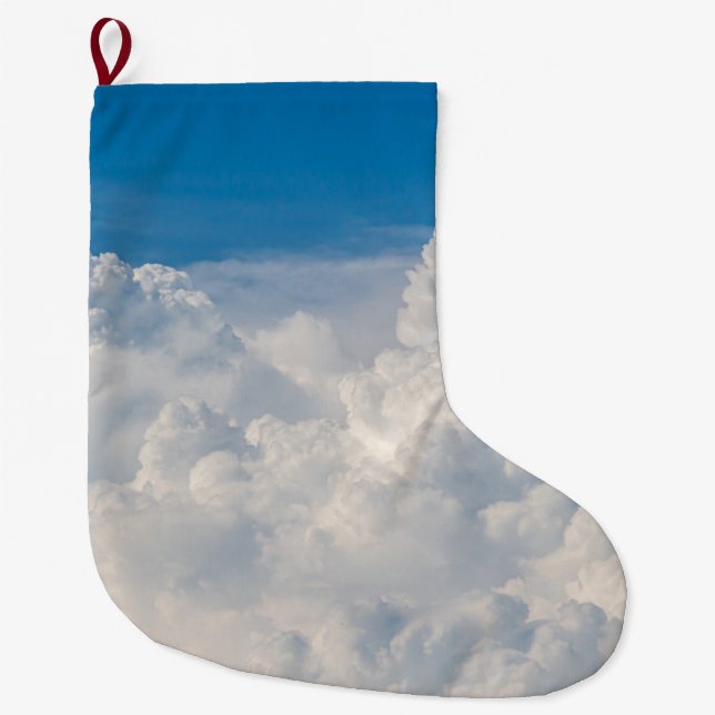 Moln i Himlar Stor Julstrumpa (Framsidan)