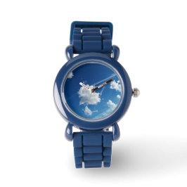 Moln, i ljuset armbandsur