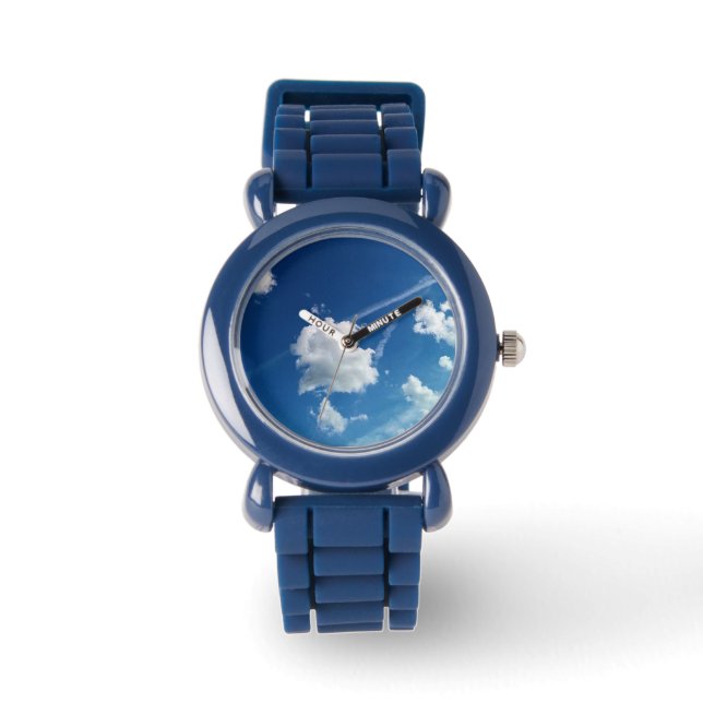 Moln, i ljuset armbandsur (Framsida)