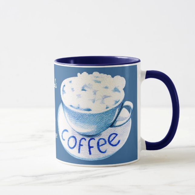 Moln i mitt kaffe Mugg (Höger)