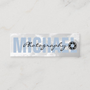 Moln   Ikon för kamera Lens Mini Visitkort
