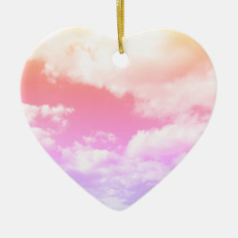 Moln Julgransprydnad Keramik