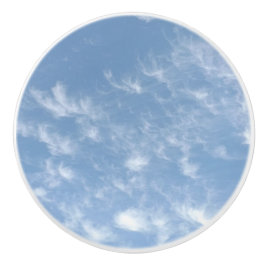 Moln keramisk dragkraft knopp