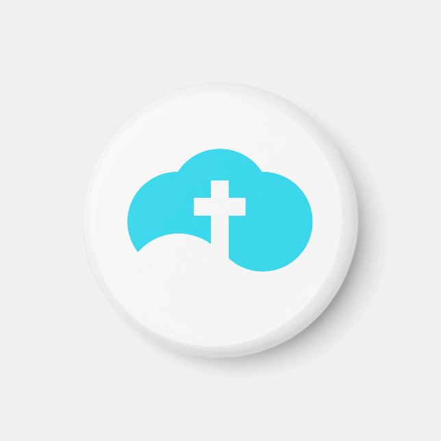 Moln kors magnet (Framsidan)