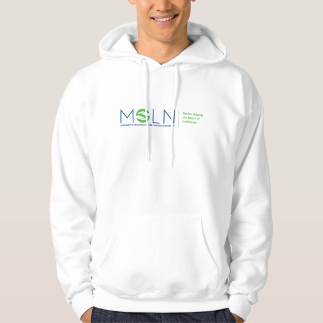 MOLN Light Färg Manar tackor Hoodie (Framsida)
