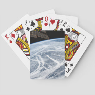 Moln Mönster söder om Aleutian-öarna. Casinokort