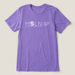 MOLN Mörk Färg Tri-Blend T-Shirt