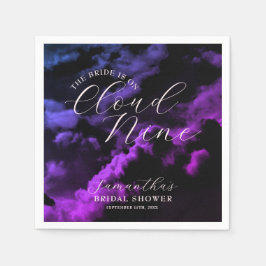 Moln nio Black Celestial Galaxy Möhippa Pappersservett