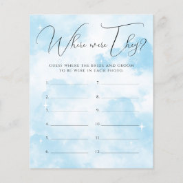 Moln nio där de var Möhippa Game