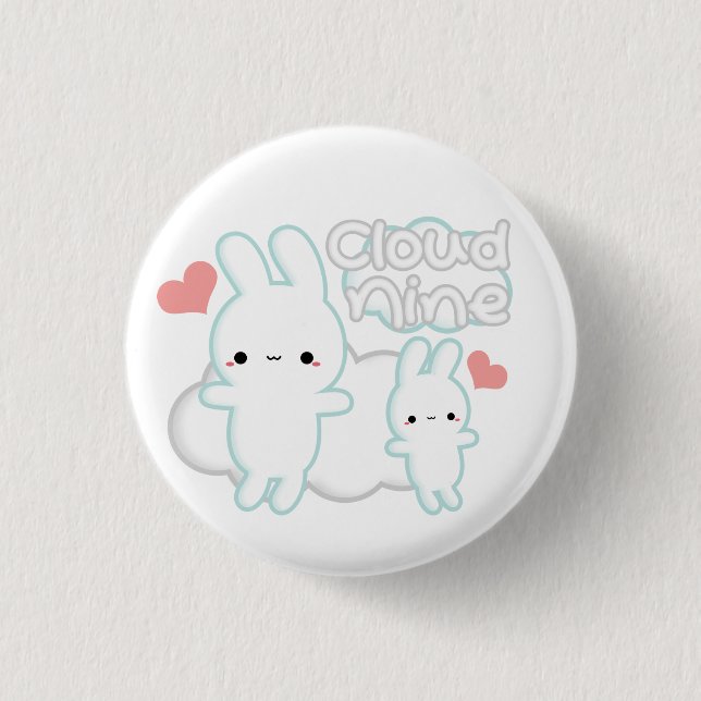 Moln nio (himmel) knäppas knapp (Framsida)