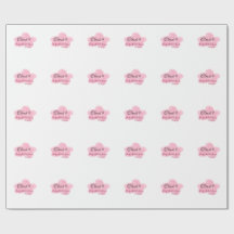 Moln nio röda pastell bröllopsdusch namndatum