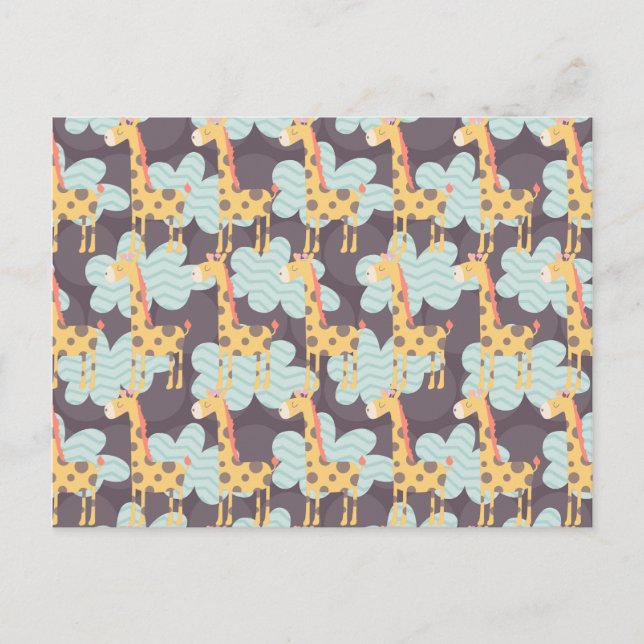 Moln och gåvor vykort (Framsida)