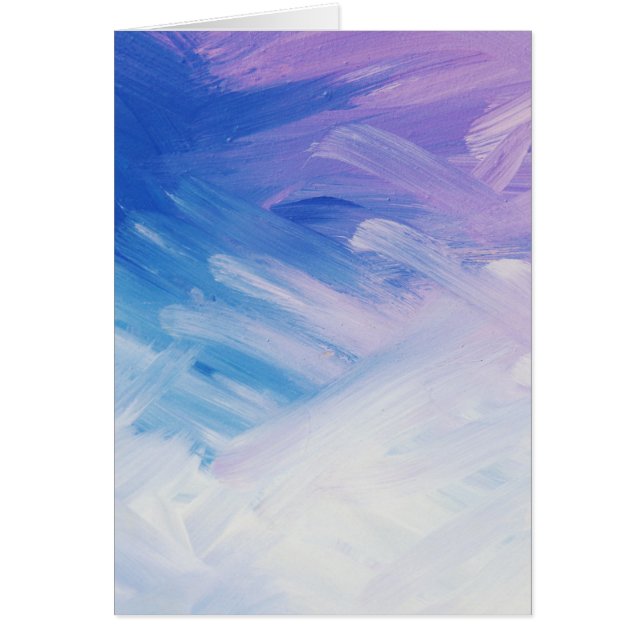 Moln och Himlar Hälsningskort (Framsidan)