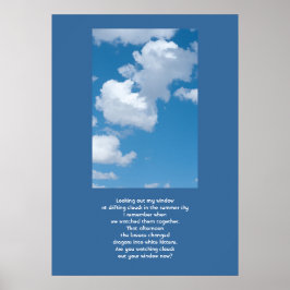 Moln och Himlar Poster