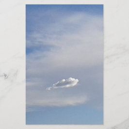 Moln och moln brevpapper