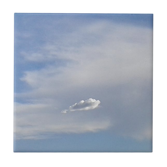 Moln och moln kakelplatta (Framsidan)