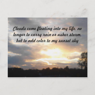 Moln och Sol Vykort
