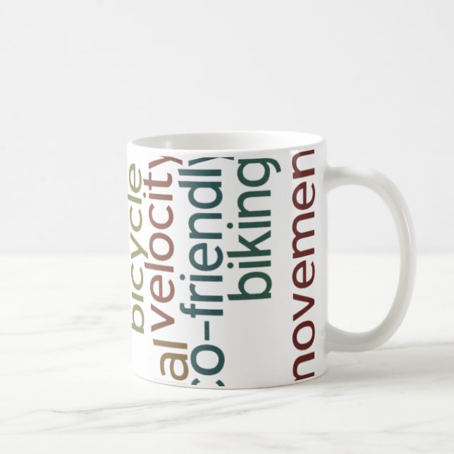 moln ord kaffemugg (Höger)