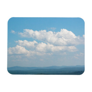 Moln över bergen magnet