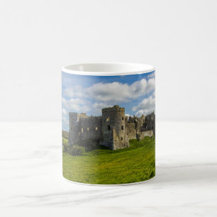Moln över Carew Castle Kaffemugg