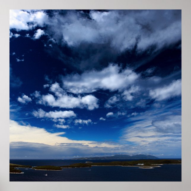 Moln över Medelhavet Poster (Framsidan)